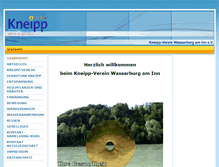 Tablet Screenshot of kneippverein-wasserburg-inn.de